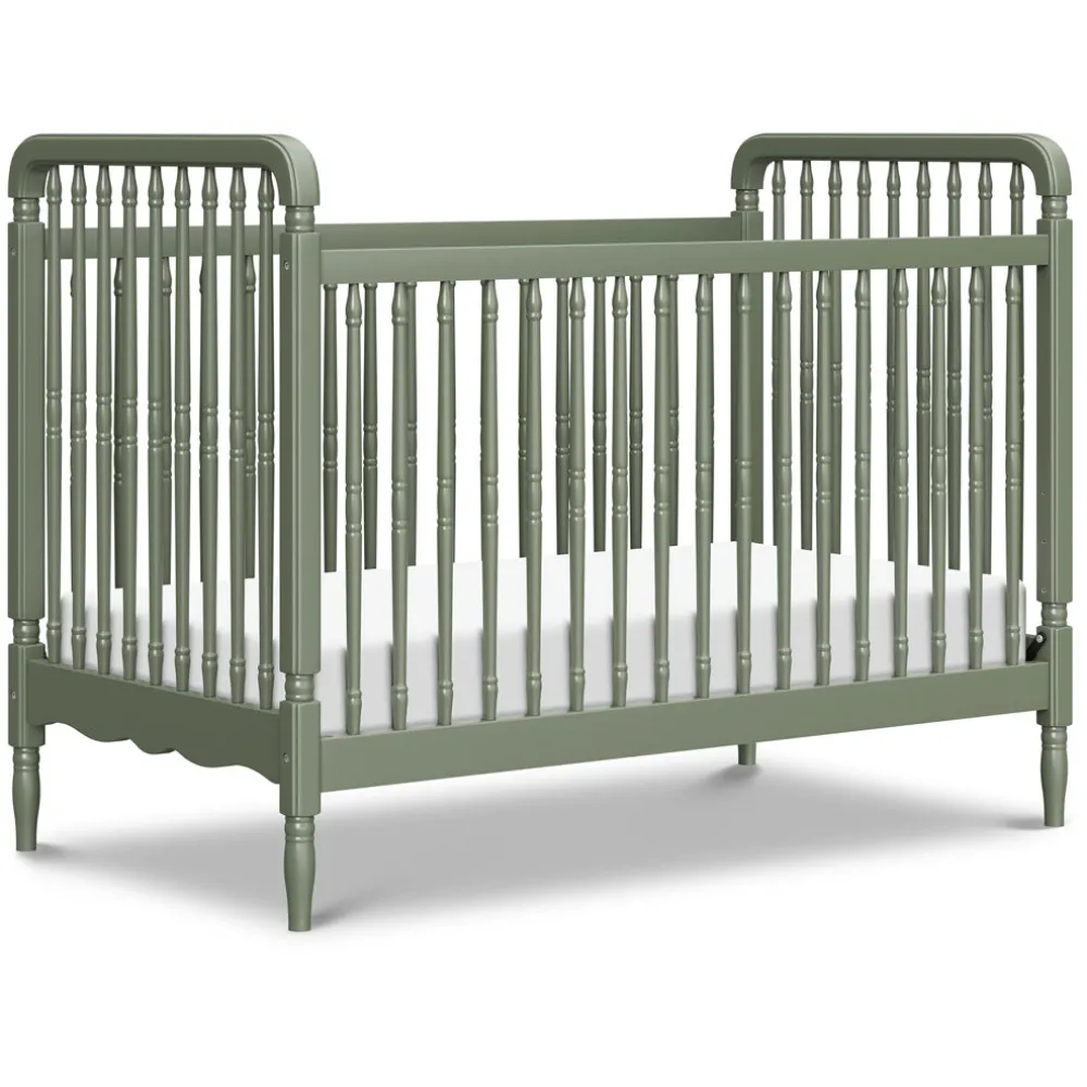 Liberty 3-in-1 Convertible Spindle Crib + Toddler Bed Conversion Kit
