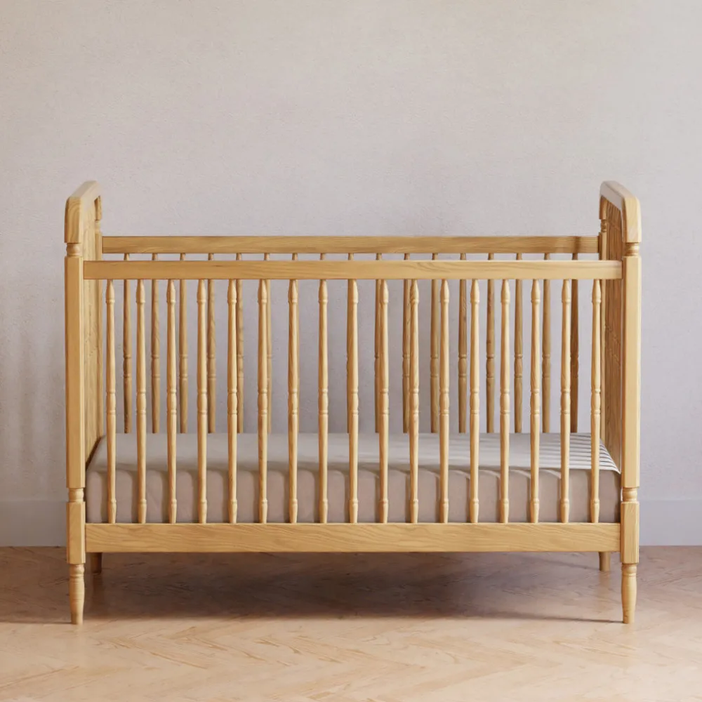 Liberty 3-in-1 Convertible Spindle Crib + Toddler Bed Conversion Kit