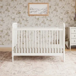 Liberty 3-in-1 Convertible Spindle Crib + Toddler Bed Conversion Kit