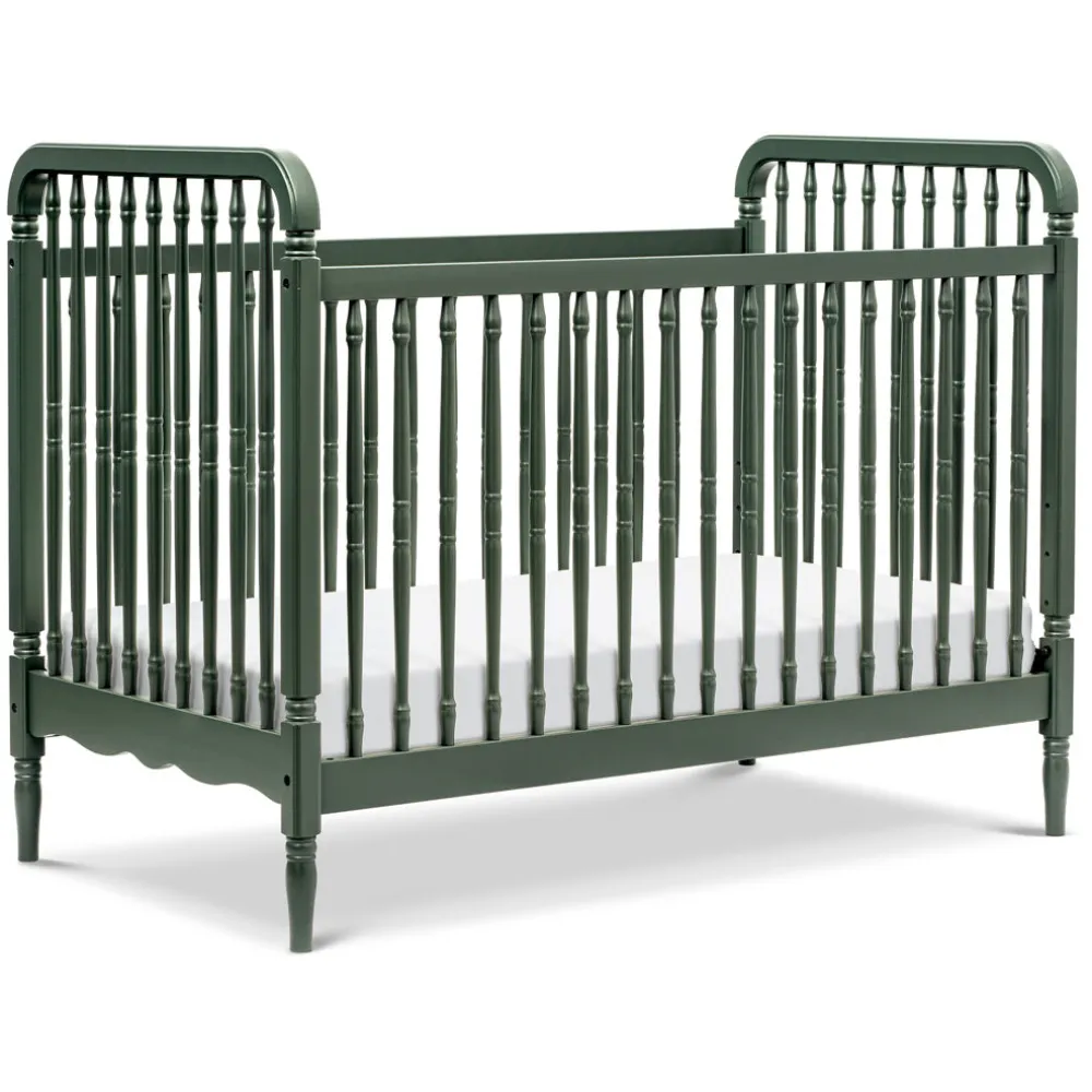Liberty 3-in-1 Convertible Spindle Crib + Toddler Bed Conversion Kit
