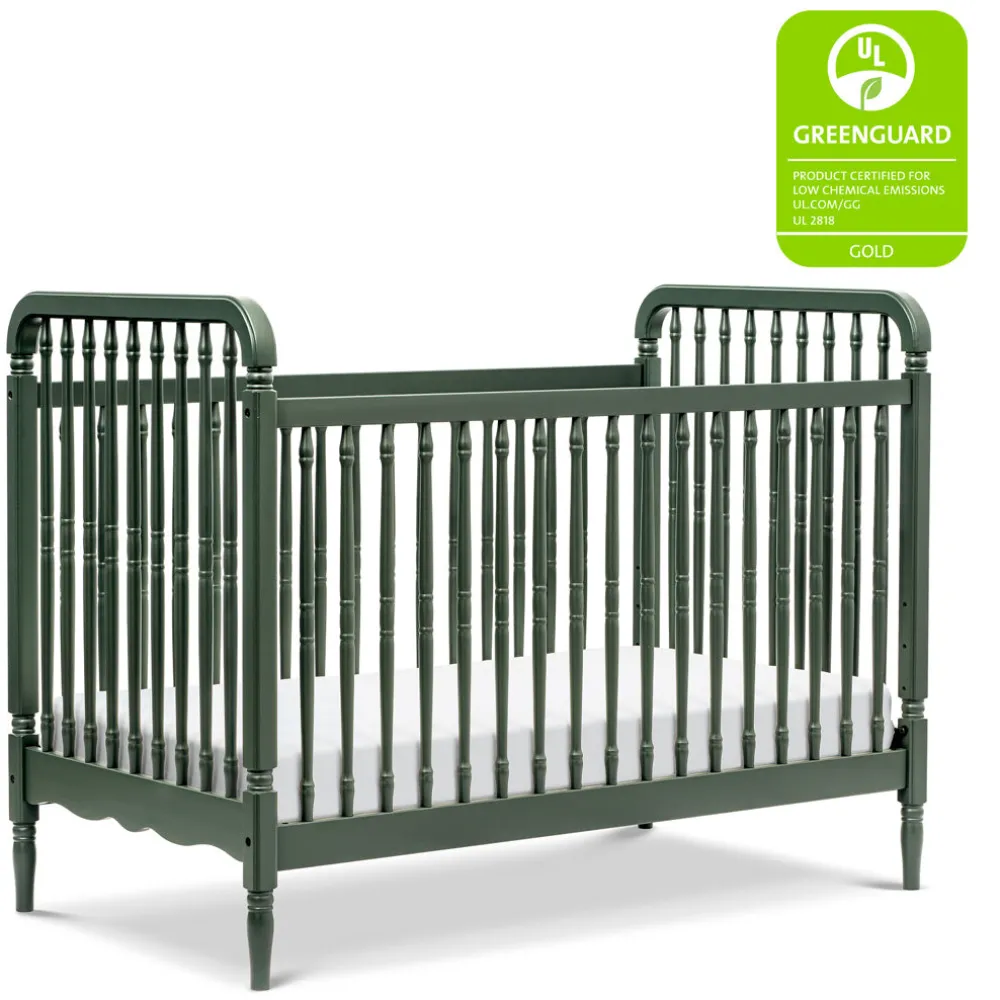 Liberty 3-in-1 Convertible Spindle Crib + Toddler Bed Conversion Kit