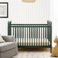 Liberty 3-in-1 Convertible Spindle Crib + Toddler Bed Conversion Kit