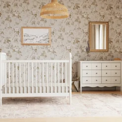Liberty 3-in-1 Convertible Spindle Crib + Toddler Bed Conversion Kit