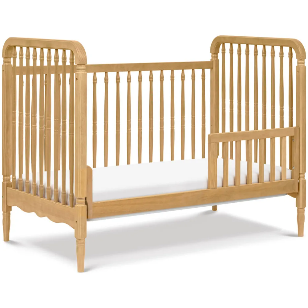 Liberty 3-in-1 Convertible Spindle Crib + Toddler Bed Conversion Kit