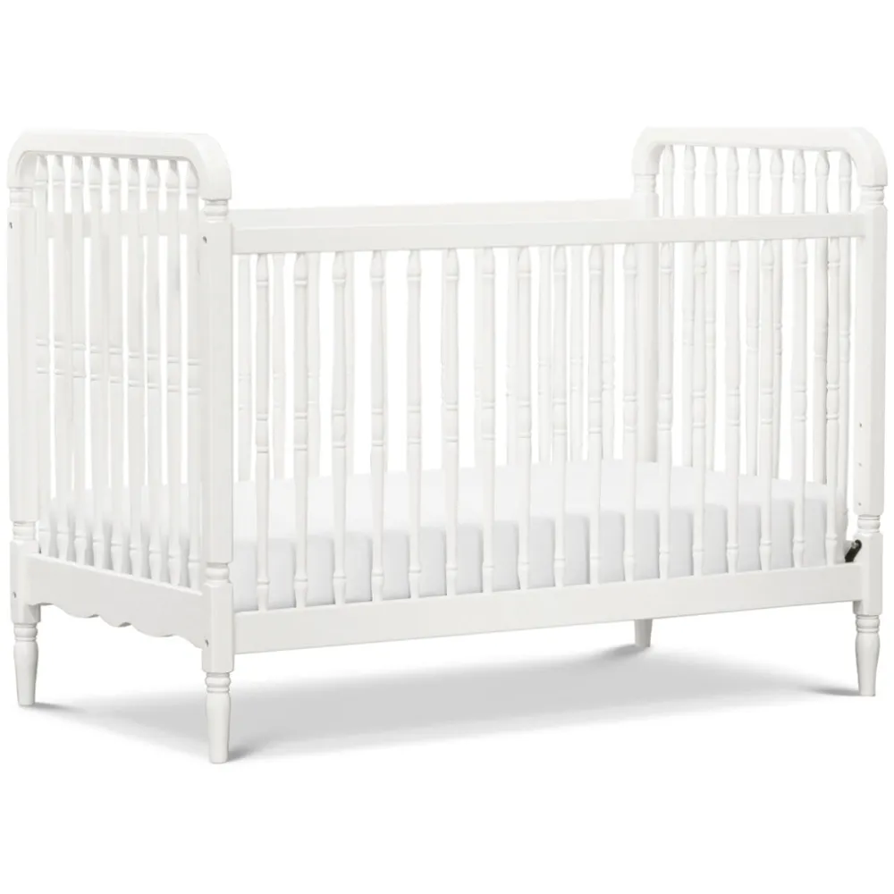 Liberty 3-in-1 Convertible Spindle Crib + Toddler Bed Conversion Kit