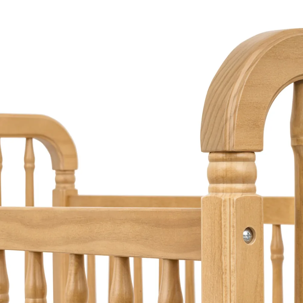 Liberty 3-in-1 Convertible Spindle Crib + Toddler Bed Conversion Kit