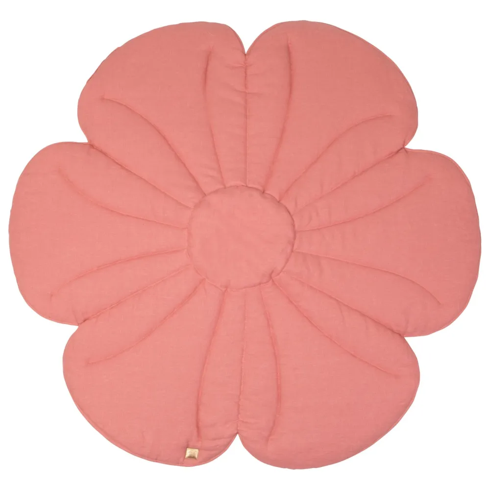 Linen Flower Mat