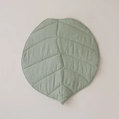 Linen Leaf Mat