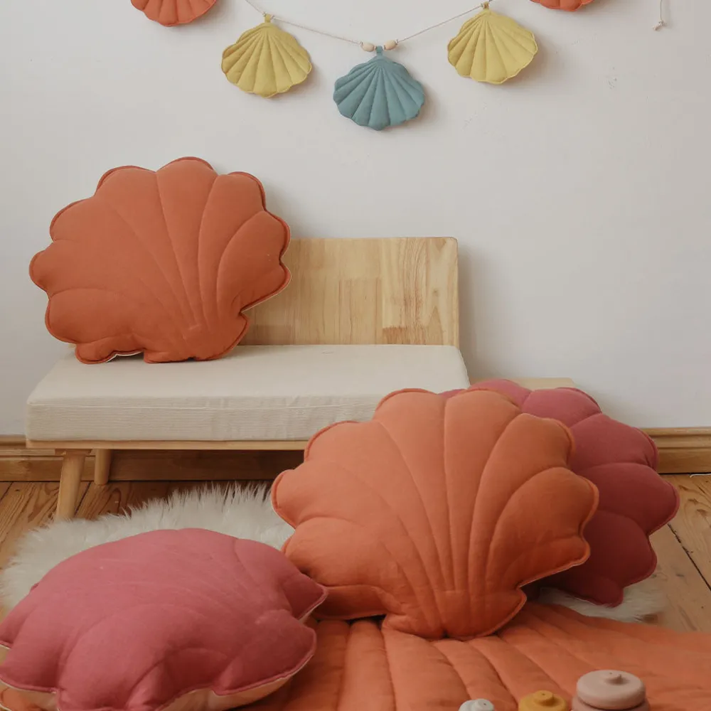 Linen Shell Pillow