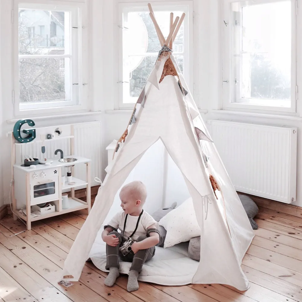 Linen Teepee Tent