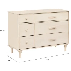 Lolly 6-Drawer Assembled Dresser (48