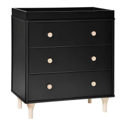 Lolly 3-Drawer Compact Changer Dresser with Removable Changing Tray (34