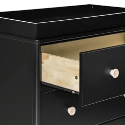 Lolly 3-Drawer Compact Changer Dresser with Removable Changing Tray (34