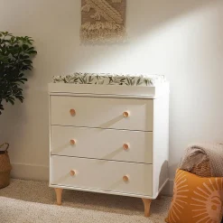 Lolly 3-Drawer Compact Changer Dresser with Removable Changing Tray (34