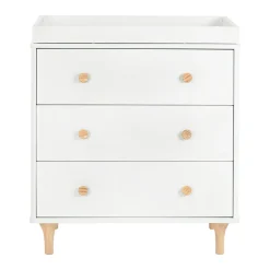 Lolly 3-Drawer Compact Changer Dresser with Removable Changing Tray (34