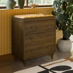 Lolly 3-Drawer Compact Changer Dresser with Removable Changing Tray (34