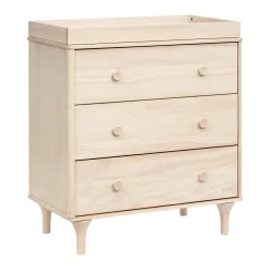 Lolly 3-Drawer Compact Changer Dresser with Removable Changing Tray (34