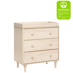 Lolly 3-Drawer Compact Changer Dresser with Removable Changing Tray (34