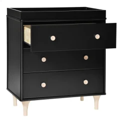 Lolly 3-Drawer Compact Changer Dresser with Removable Changing Tray (34
