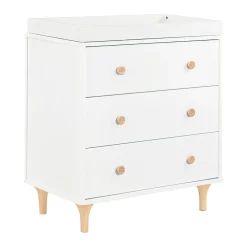 Lolly 3-Drawer Compact Changer Dresser with Removable Changing Tray (34