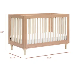 Lolly 3-in-1 Convertible Crib + Toddler Bed Conversion Kit