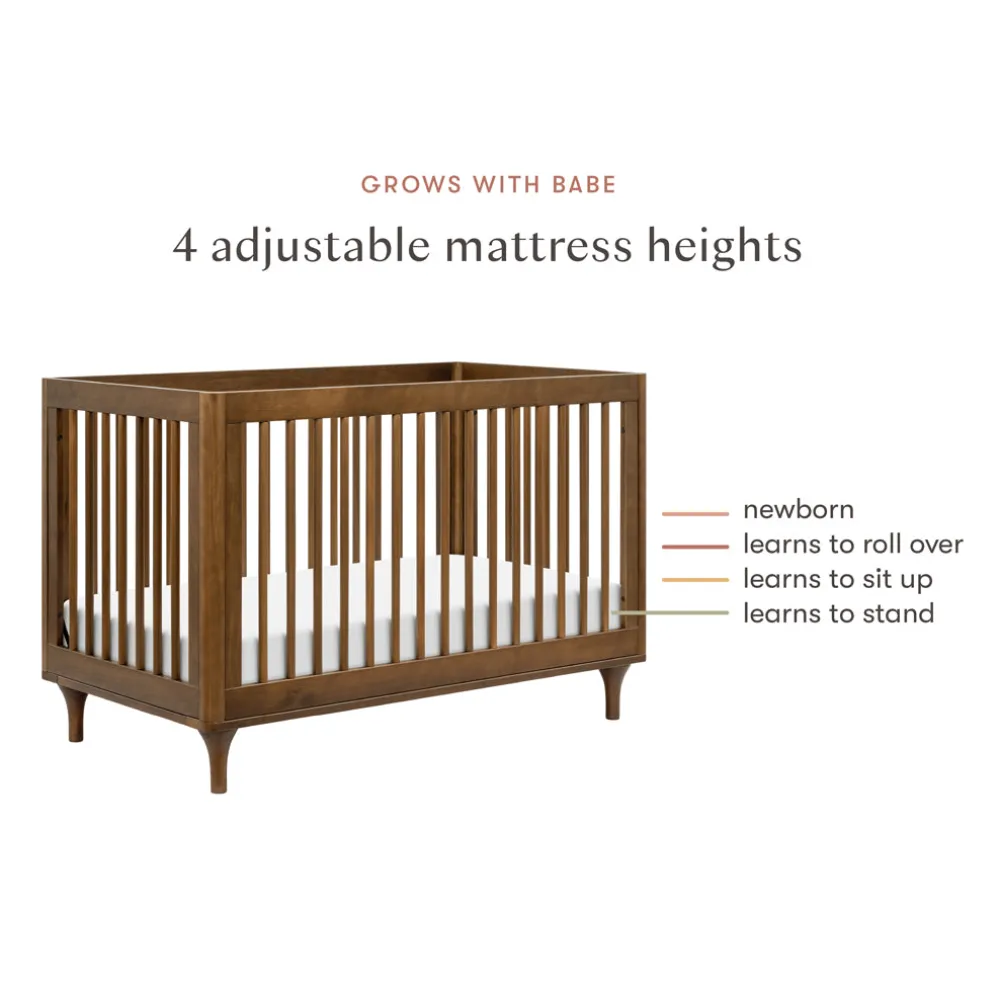 Lolly 3-in-1 Convertible Crib + Toddler Bed Conversion Kit
