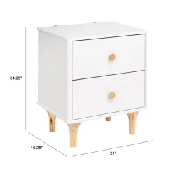 Lolly Nightstand With USB Port