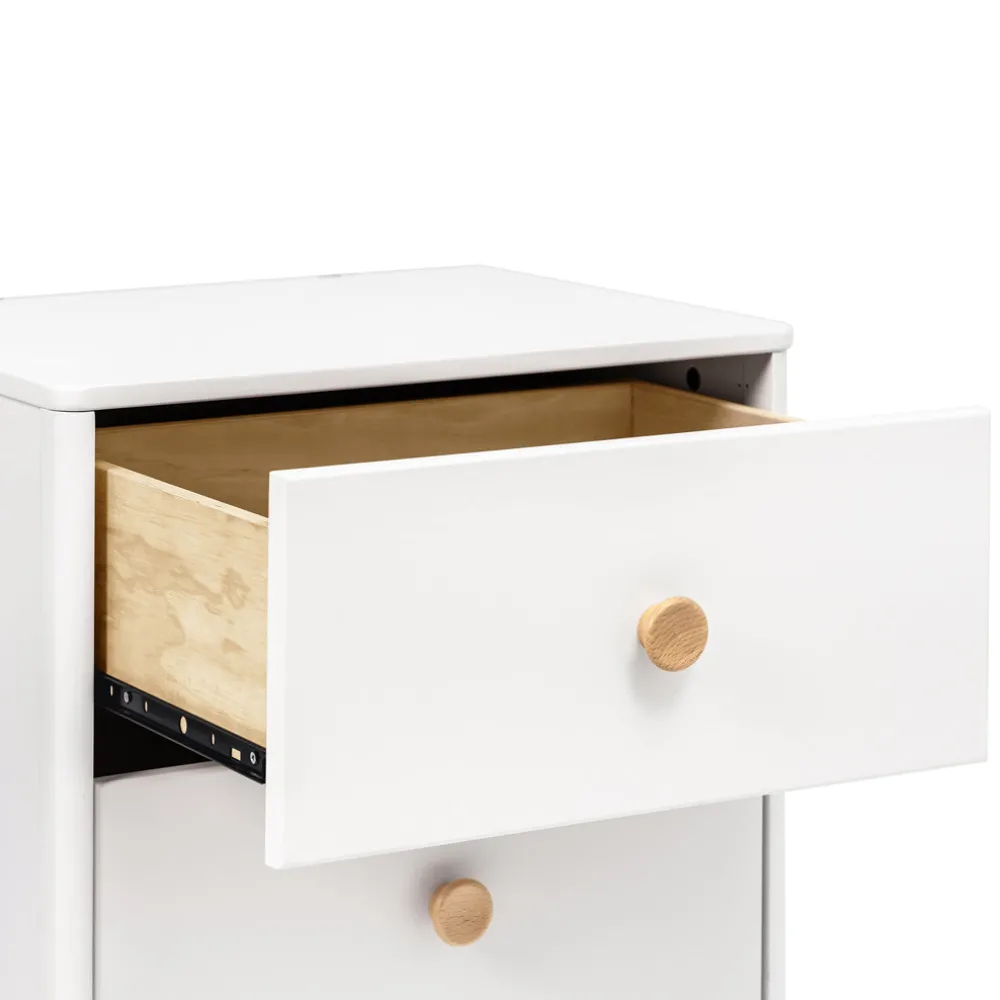 Lolly Nightstand With USB Port