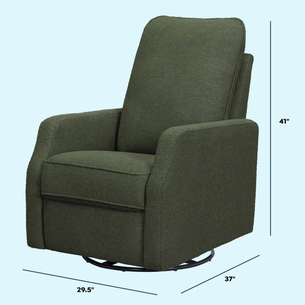 Lucas Pillowback Swivel Recliner