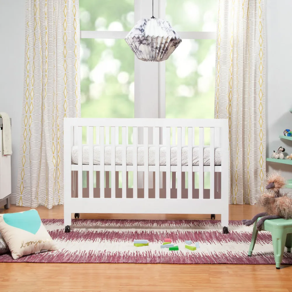 Maki Portable Folding Crib + Conversion Kit