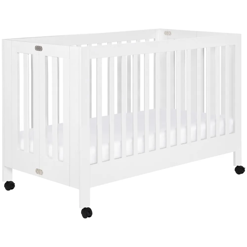 Maki Portable Folding Crib + Conversion Kit