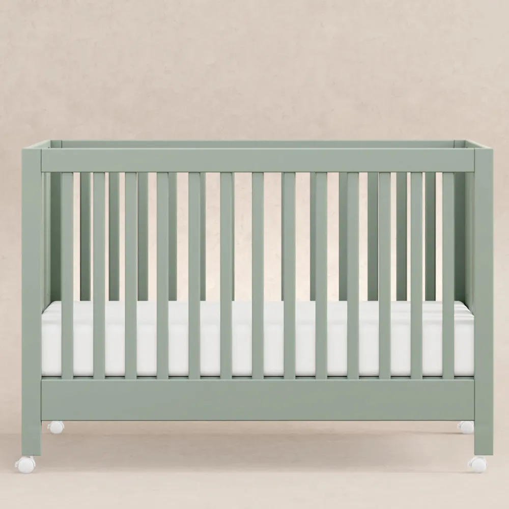 Maki Portable Folding Crib + Conversion Kit