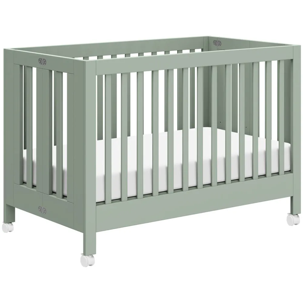 Maki Portable Folding Crib + Conversion Kit