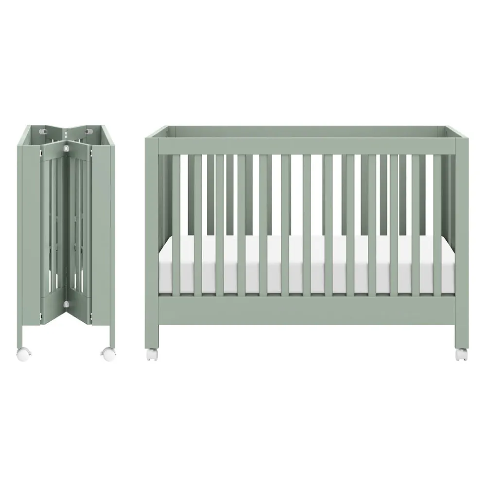 Maki Portable Folding Crib + Conversion Kit