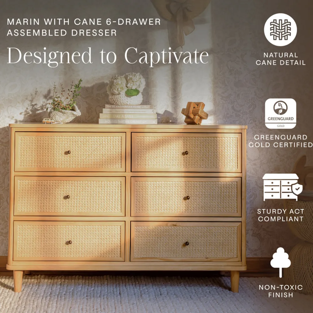 Marin 6 Drawer Dresser