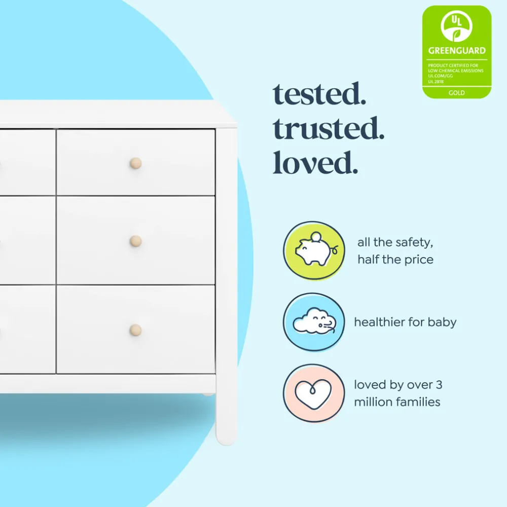 Marisol 6-Drawer Dresser