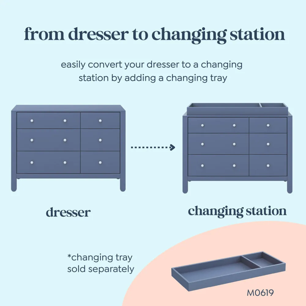 Marisol 6-Drawer Dresser