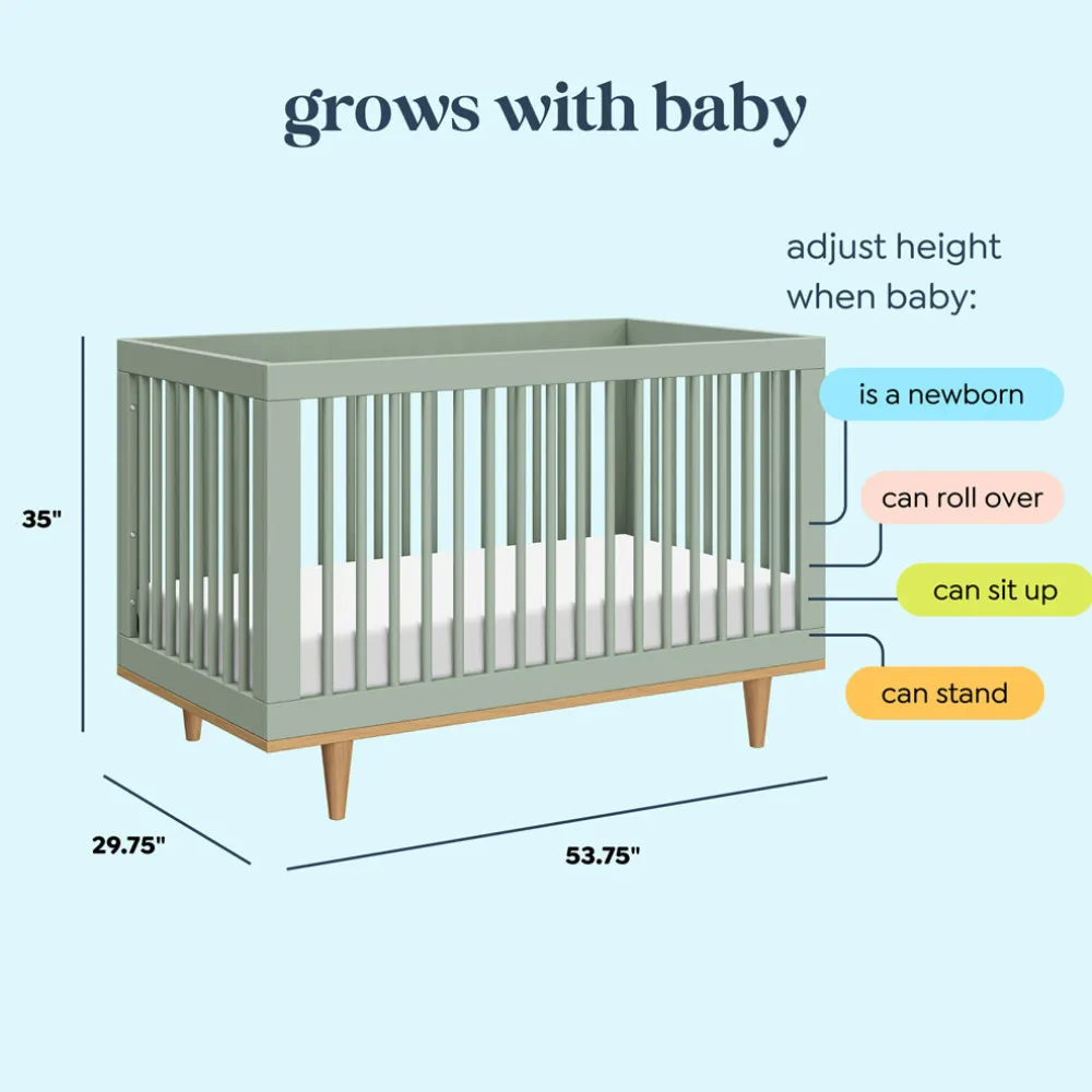 Marley 3-in-1 Convertible Crib