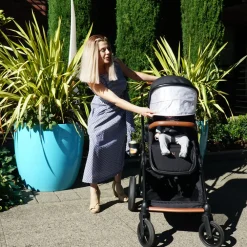 Maverick Single to Double Stroller With Toddler Seat