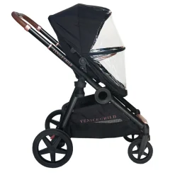 Maverick Single To Double Stroller With Bassinet and Toddler Seat