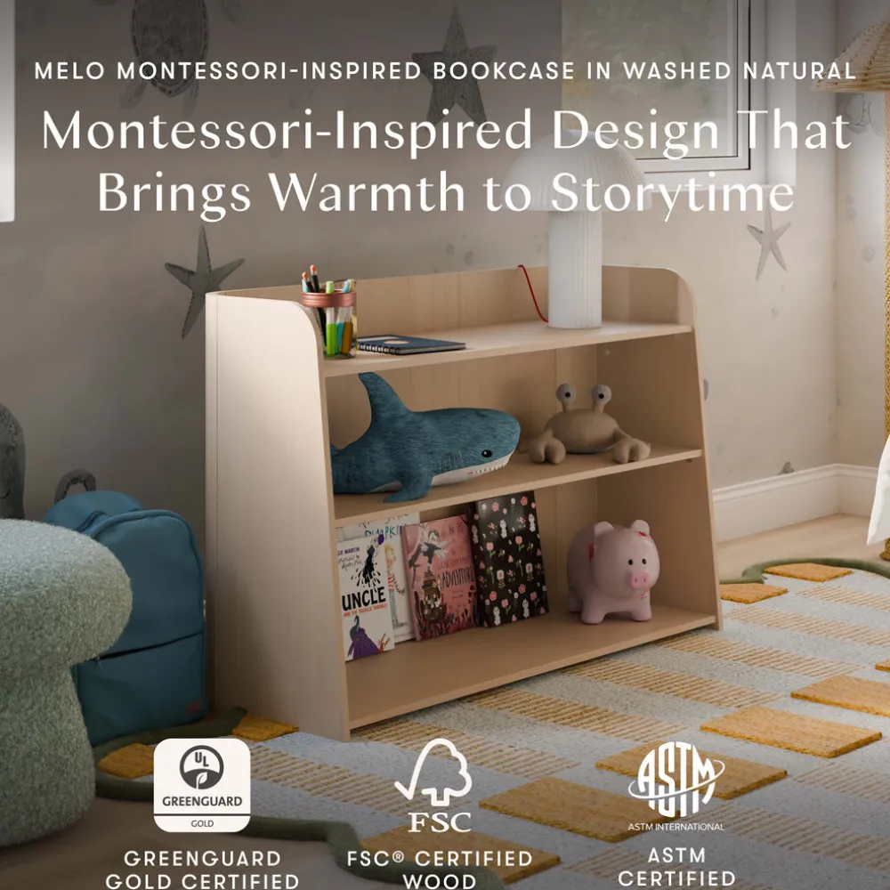 Melo Montessori-Inspired Bookcase