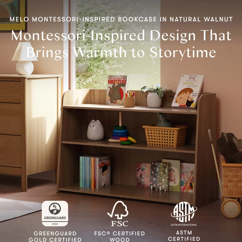 Melo Montessori-Inspired Bookcase