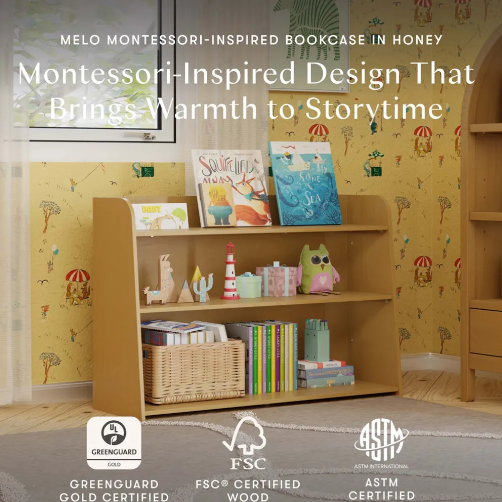 Melo Montessori-Inspired Bookcase