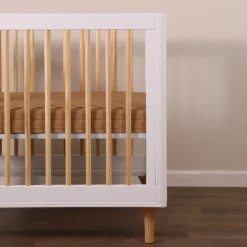 Mini Crib Sheet In GOTS Certified Organic Muslin Cotton