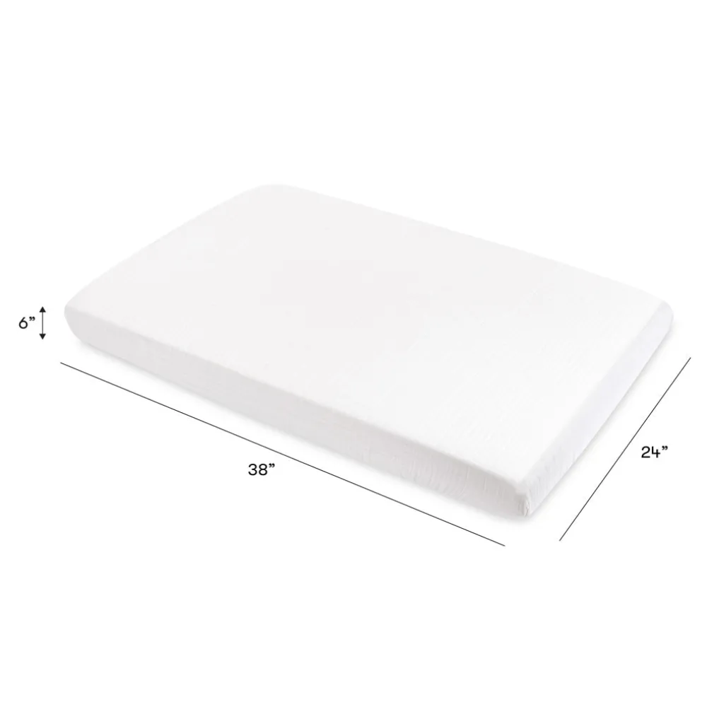 Mini Crib Sheet In GOTS Certified Organic Muslin Cotton
