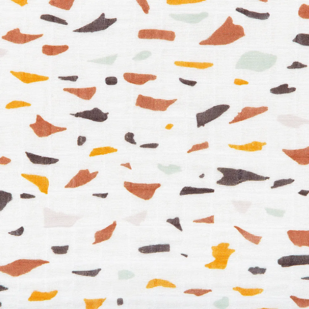 Mini Crib Sheet In GOTS Certified Organic Muslin Cotton