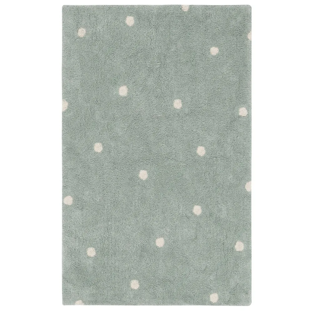 Mini Dot Washable Rug