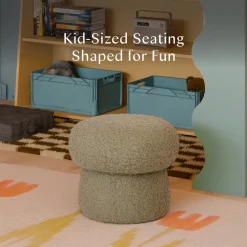 Mini Mushroom Pouf