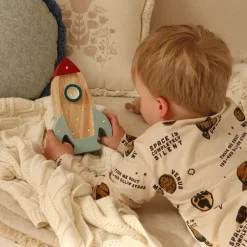 Mini Rocket Ship Lamp