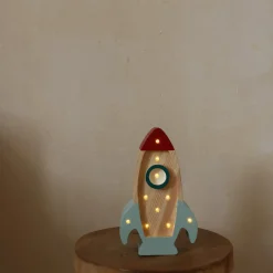 Mini Rocket Ship Lamp